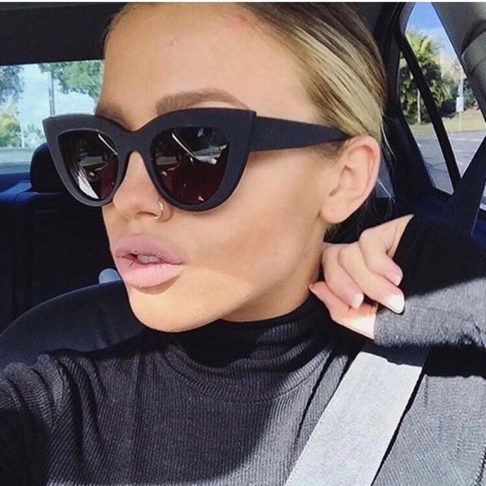 Black Cat Vintage Style Sunglasses